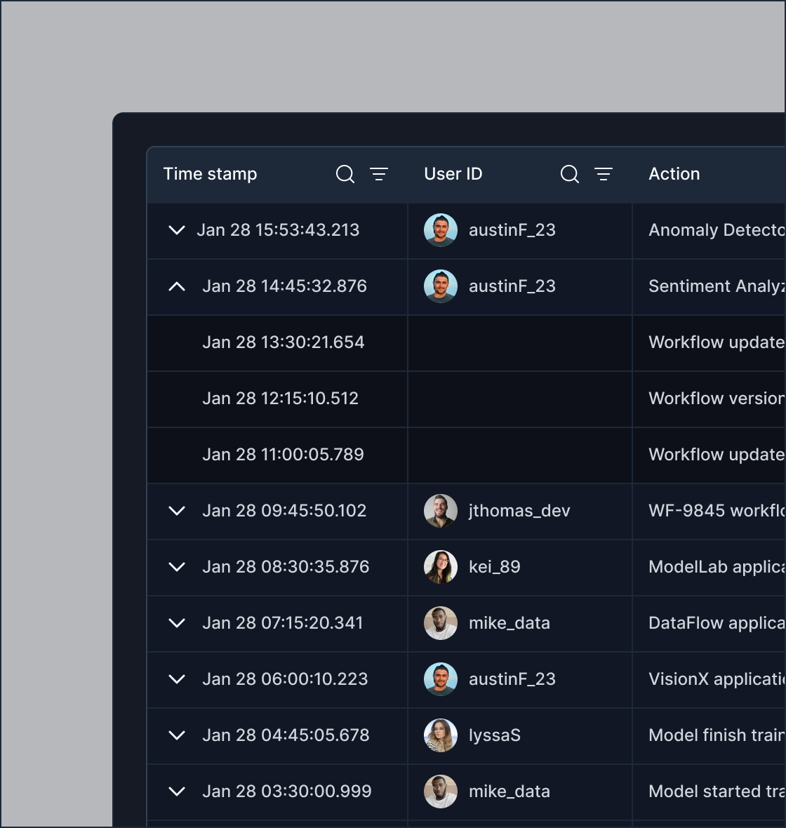Change Logs